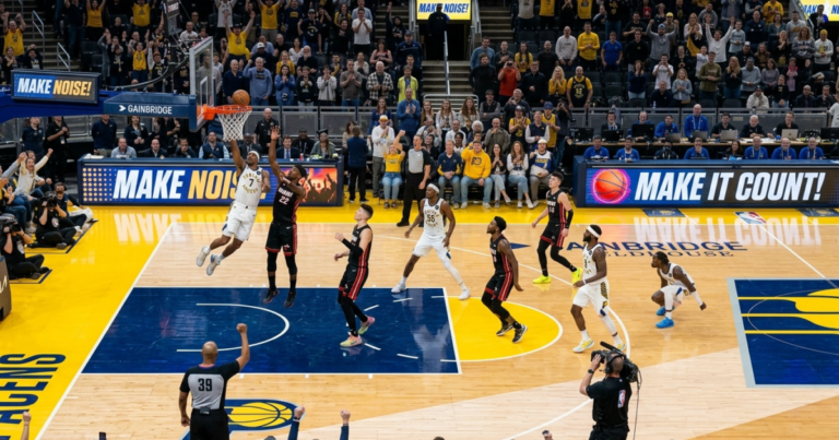 Pacers vs heat