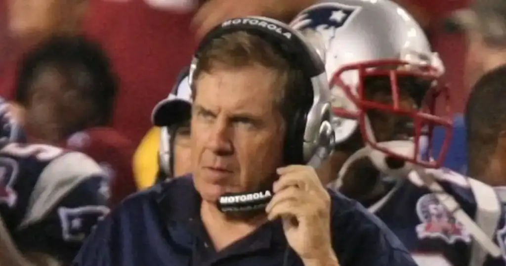 Jordon Hudson just called Bill Belichick her WAG.