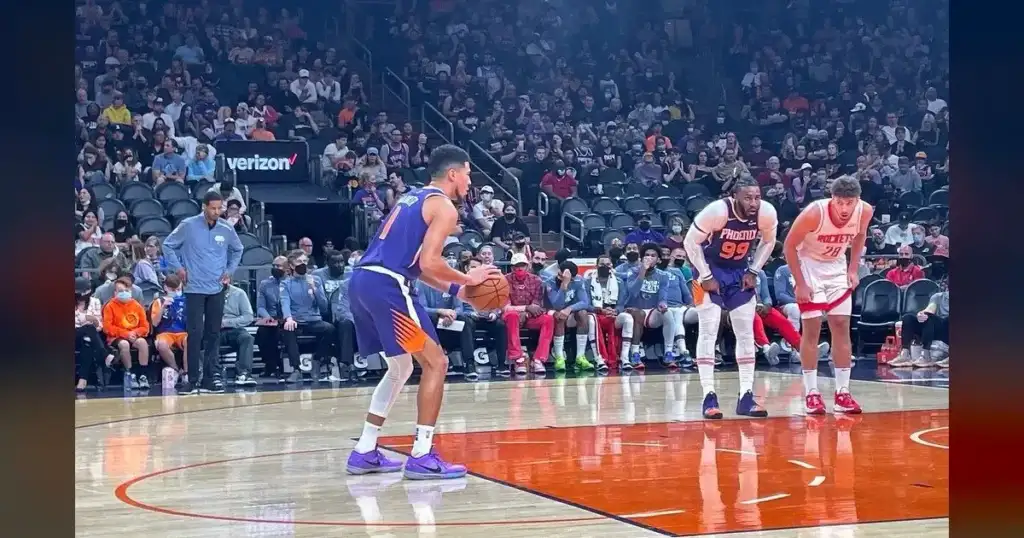 Booker: "Davis made it personal." Suns star erupts on ref.