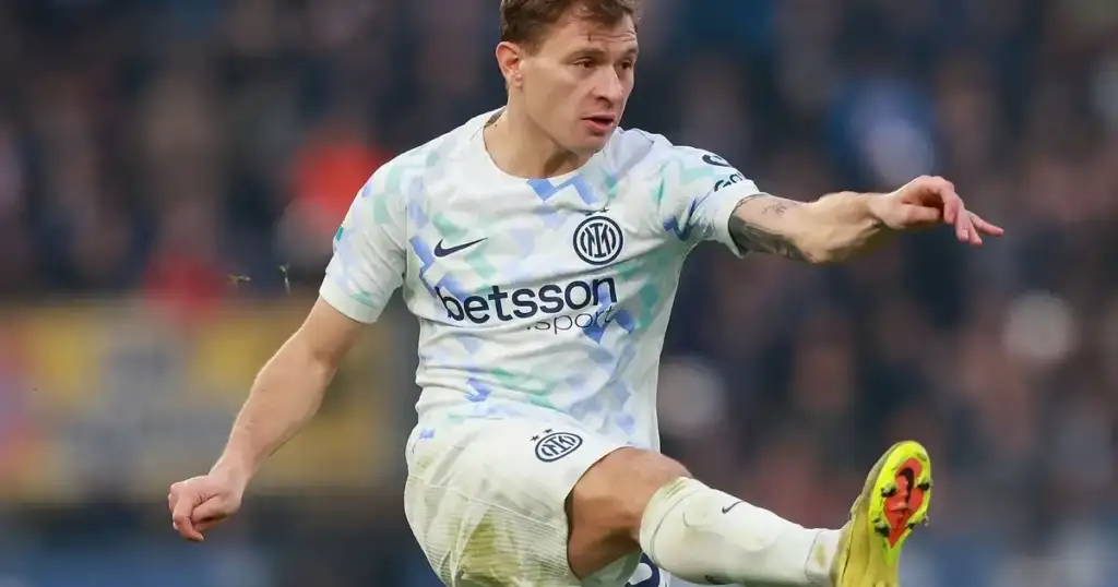 Nicolo Barella Just Scored A 'Lethal Blast' On Cagliari.