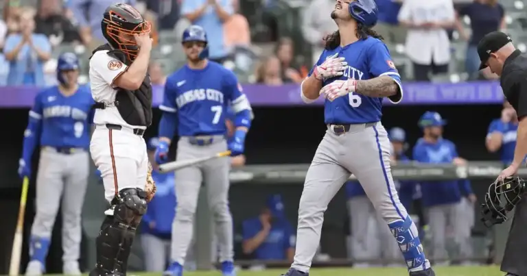 Royals are MLB's worst: 7-15 record, -45 run differential.