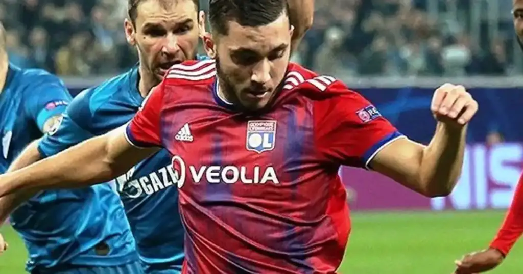 Cherki: Celebrated Man City goal in front of Arsenal fans.