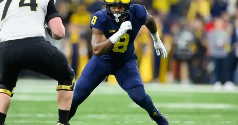 Derrick Moore is Lions' Wrecking Ball: Best Michigan Draft Fit