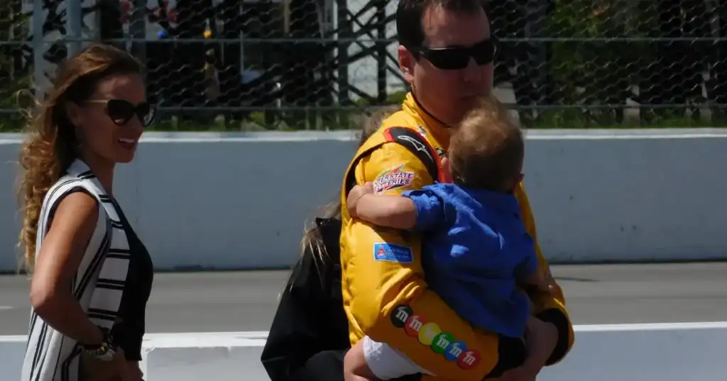 Stoic Kyle Busch's Family Breaks Down at NASCAR Tribute