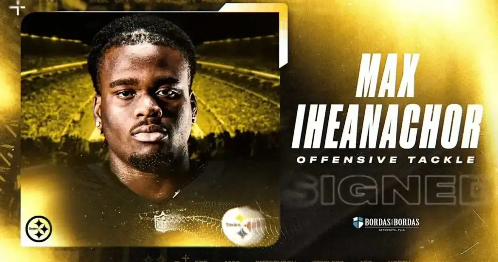 Steelers' $15M OT Max Iheanachor: Ready to dominate now.