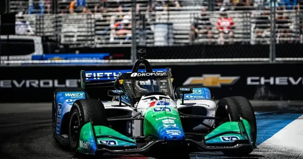 Graham Rahal: Last to Podium After Detroit Spin