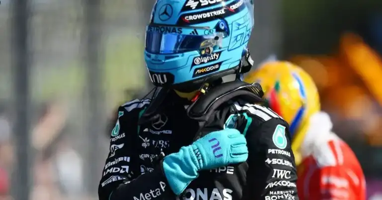 George Russell's W17 nightmare hits new low at Silverstone.