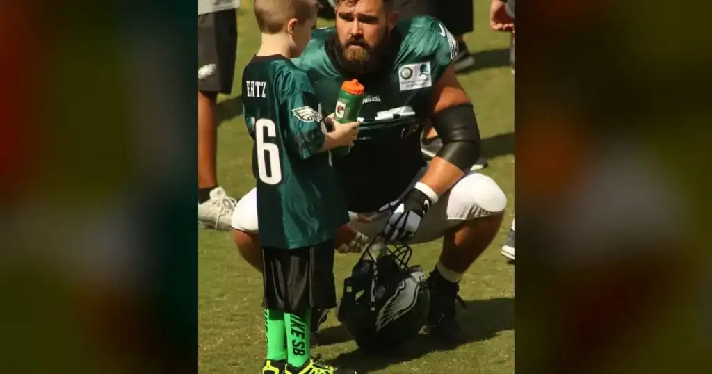 Jason Kelce: Way over 15 beers at Taylor & Travis' wedding