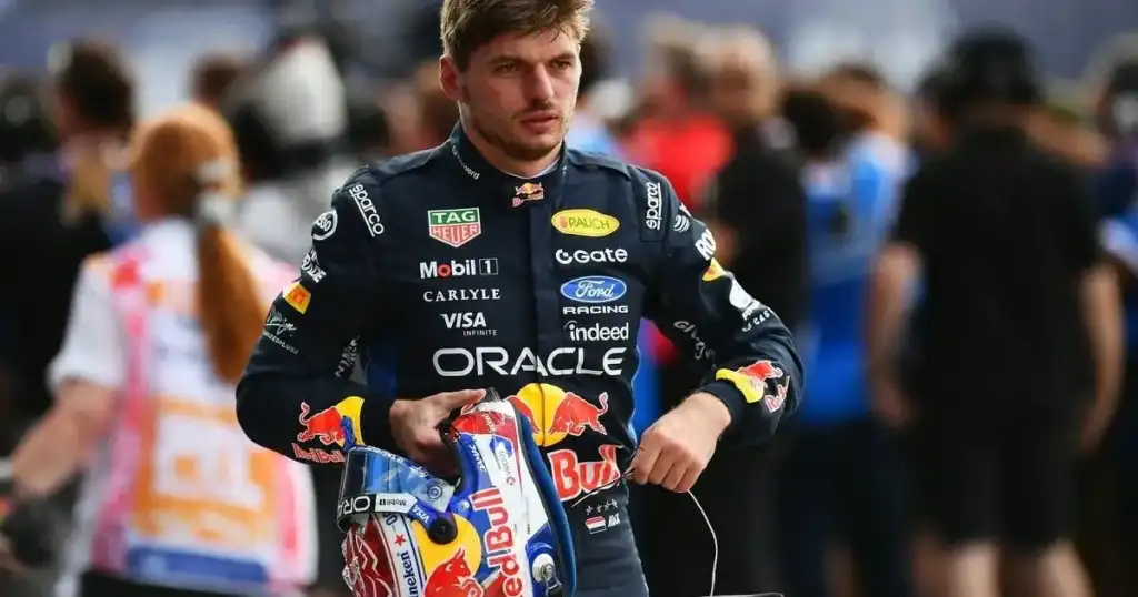 Max Verstappen: Maybe I've hit a black cat.