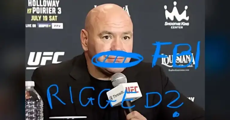 UFC Weather Plot Exploded, Dana White Demolished It