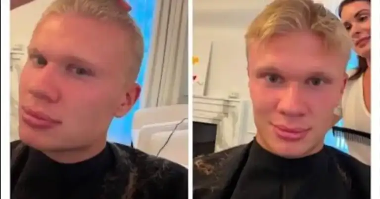 Haaland surprises fans with drastic buzzcut transformation overnight