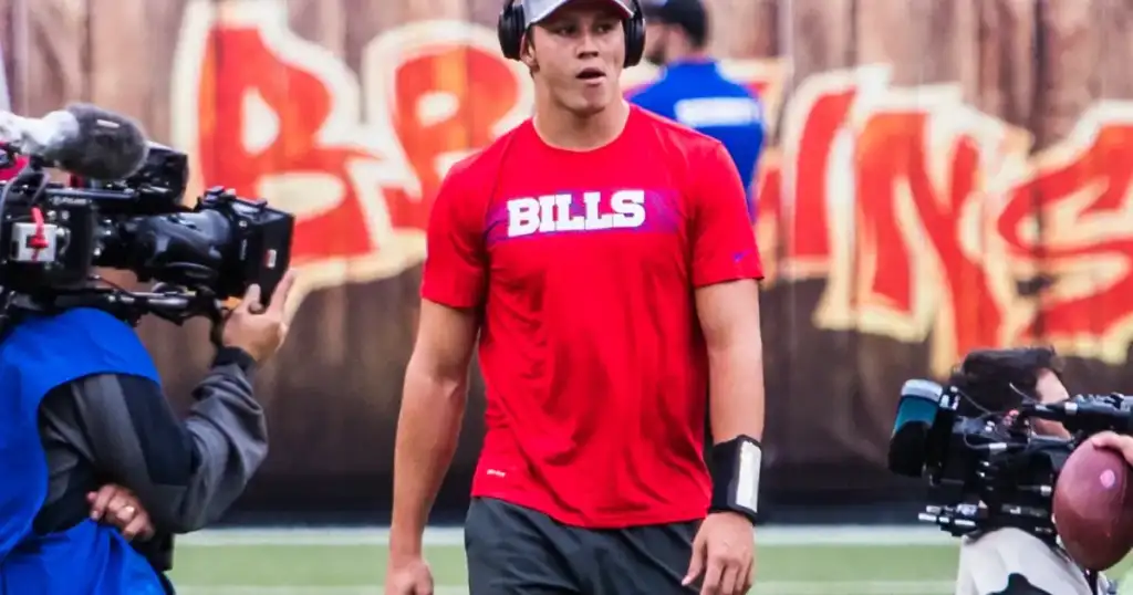 Josh Allen: No one’s place to reveal teammate’s son's tragic death